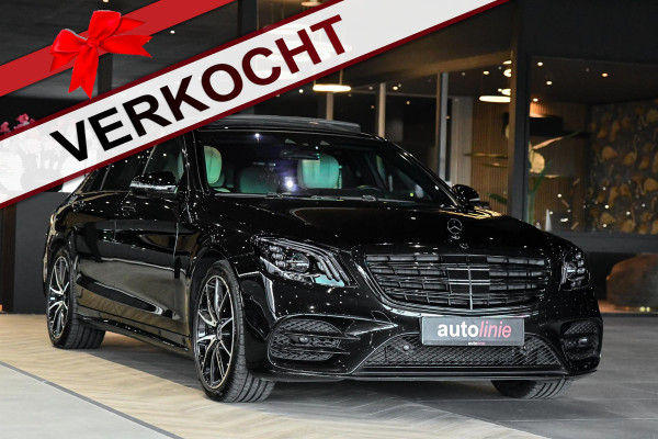 Mercedes-Benz S-Klasse 560 e AMG Lang. Burm High End, Massage, Koeling, Pano, Alcantara hemel, Softcl, HUD, Distro+, Memory, 360!