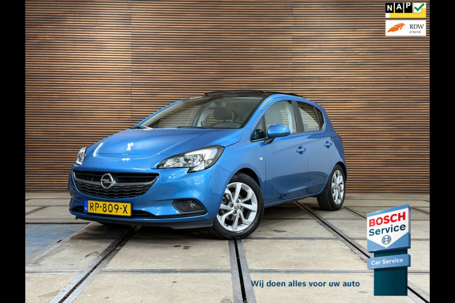 Opel Corsa 1.4 Online Edition 5 deurs | Airco | Schuif-/Kanteldak | Navigatie | Trekhaak | Cruise Control | Sportstoelen
