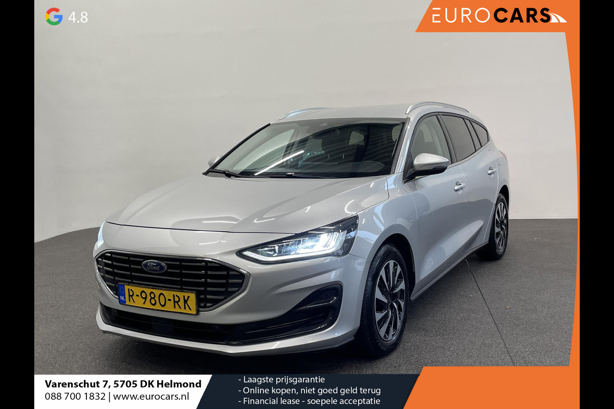 Ford FOCUS Wagon 1.0 EcoBoost Hybrid Titanium Rijklaar incl 12 mnd BOVAG garantie! Airco ECC Navi Carplay PDC VA+ Camera Full LED DAB+ Lichtmetalen velgen