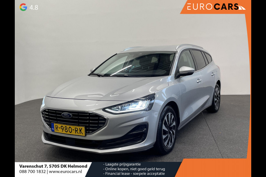 Ford FOCUS Wagon 1.0 EcoBoost Hybrid Titanium Rijklaar incl 12 mnd BOVAG garantie! Airco ECC Navi Carplay PDC VA+ Camera Full LED DAB+ Lichtmetalen velgen