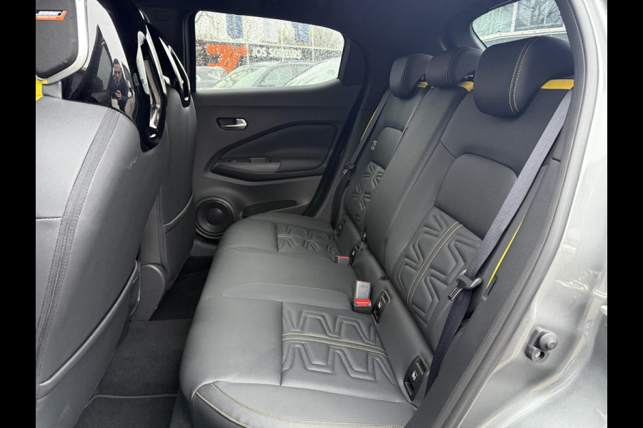 Nissan Juke 1.6 Hybrid N-Sport FABRIEKSGARANTIE| BOMVOL| BOSE | 19 INCH!|  ADAP. CRUISE| SPORTSTOELEN| VERW. VOORRUIT| STUUR + STOEL VERWARMING| 360 CAMERA|
