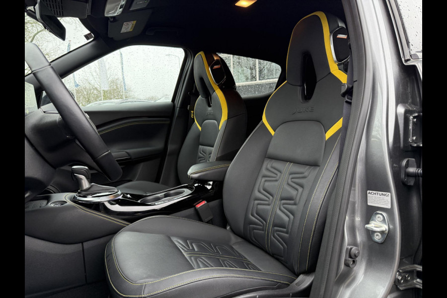 Nissan Juke 1.6 Hybrid N-Sport FABRIEKSGARANTIE| BOMVOL| BOSE | 19 INCH!|  ADAP. CRUISE| SPORTSTOELEN| VERW. VOORRUIT| STUUR + STOEL VERWARMING| 360 CAMERA|