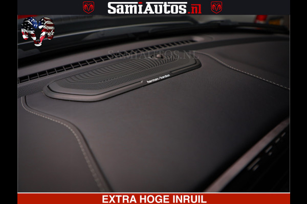 Dodge Ram HULK PACK | LIMITED SPORT | 5.7 V8 HEMI | FEUL WHEELS MAT BLACK | BOM VOL | CREW CAB 5 PERSOONS | DUBBELE CABINE DC | GRIJS KENTEKEN | SFEERVERLICHTING | HUD | LICHTVERING | PANODAK | FULL LED |
