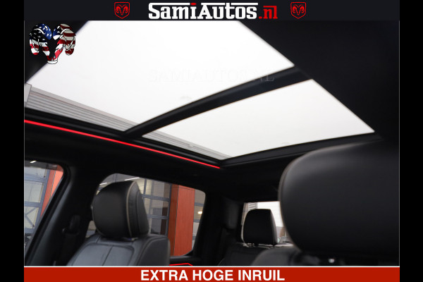 Dodge Ram HULK PACK | LIMITED SPORT | 5.7 V8 HEMI | FEUL WHEELS MAT BLACK | BOM VOL | CREW CAB 5 PERSOONS | DUBBELE CABINE DC | GRIJS KENTEKEN | SFEERVERLICHTING | HUD | LICHTVERING | PANODAK | FULL LED |