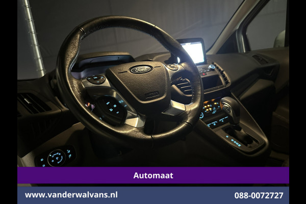 Ford Transit Connect 1.5 EcoBlue 120pk Automaat L2H1 Euro6 Airco | 3-Zits | 2x zijdeur | Camera | Navigatie | Cruisecontrol LM Velgen, Trekhaak, Parkeersensoren, Bijrijdersbank