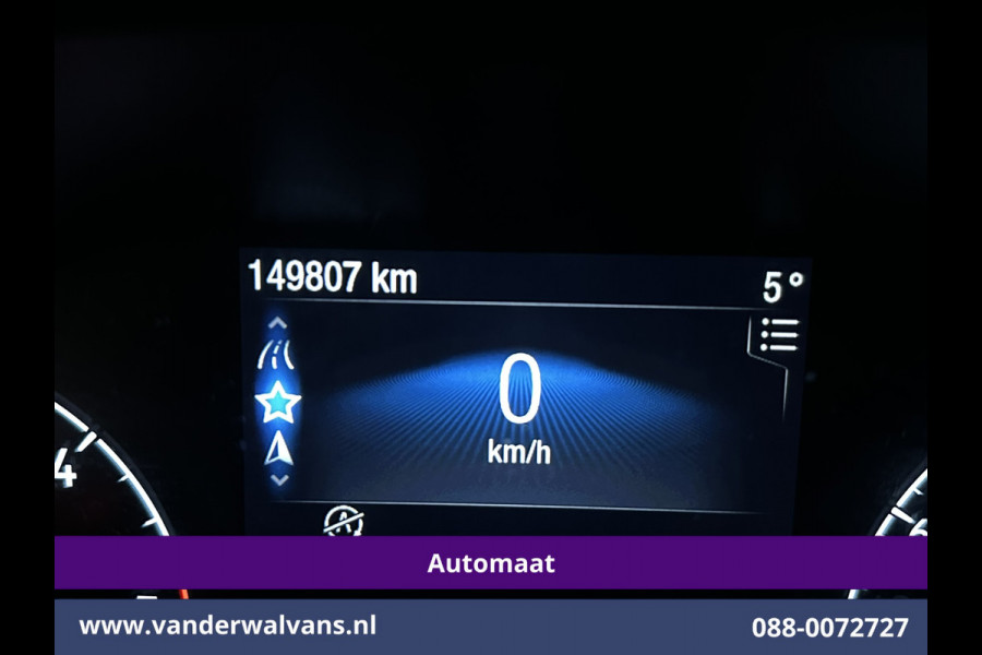 Ford Transit Connect 1.5 EcoBlue 120pk Automaat L2H1 Euro6 Airco | 3-Zits | 2x zijdeur | Camera | Navigatie | Cruisecontrol LM Velgen, Trekhaak, Parkeersensoren, Bijrijdersbank