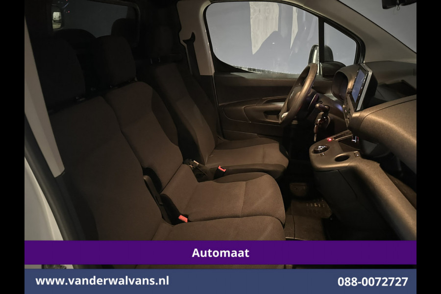 Citroën Berlingo 1.5 BlueHDI 131pk Automaat L1H1 Euro6 Airco | 3-Zits | Apple Carplay | Android Auto Cruisecontrol, Parkeersensoren, Bijrijdersbank, Zijdeur