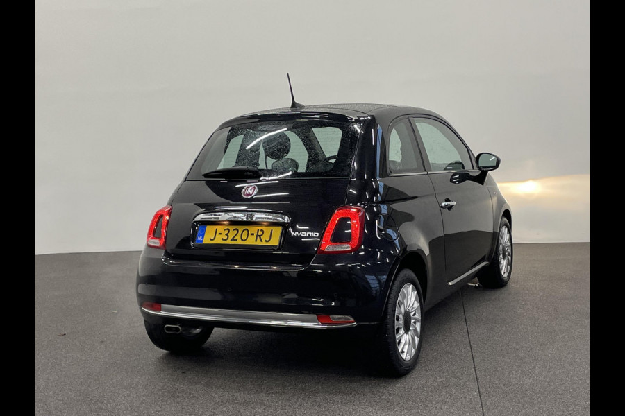 Fiat 500 1.0 Hybrid Star Panoramadak Airco Navi Carplay Design Leder Cruise Control LM Velgen Virtual Cockpit