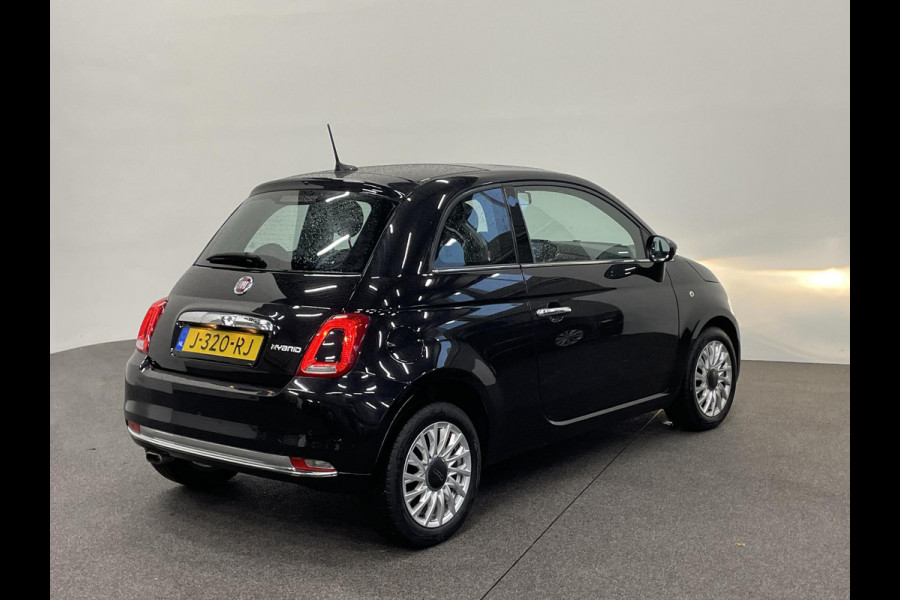 Fiat 500 1.0 Hybrid Star Panoramadak Airco Navi Carplay Design Leder Cruise Control LM Velgen Virtual Cockpit