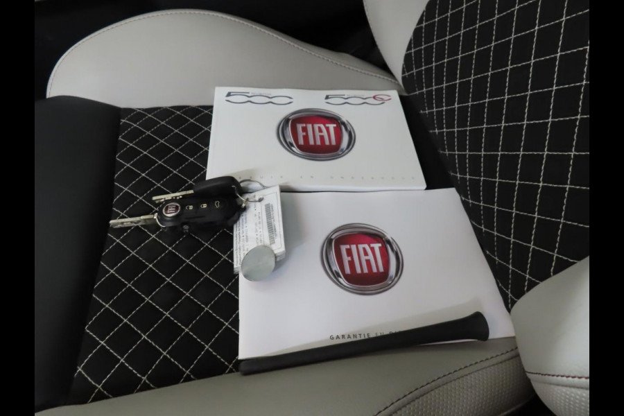 Fiat 500 1.0 Hybrid Star Panoramadak Airco Navi Carplay Design Leder Cruise Control LM Velgen Virtual Cockpit
