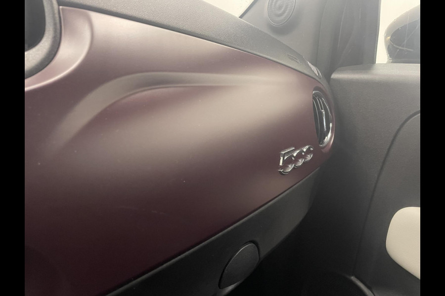 Fiat 500 1.0 Hybrid Star Panoramadak Airco Navi Carplay Design Leder Cruise Control LM Velgen Virtual Cockpit