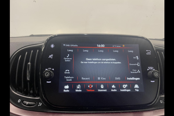 Fiat 500 1.0 Hybrid Star Panoramadak Airco Navi Carplay Design Leder Cruise Control LM Velgen Virtual Cockpit