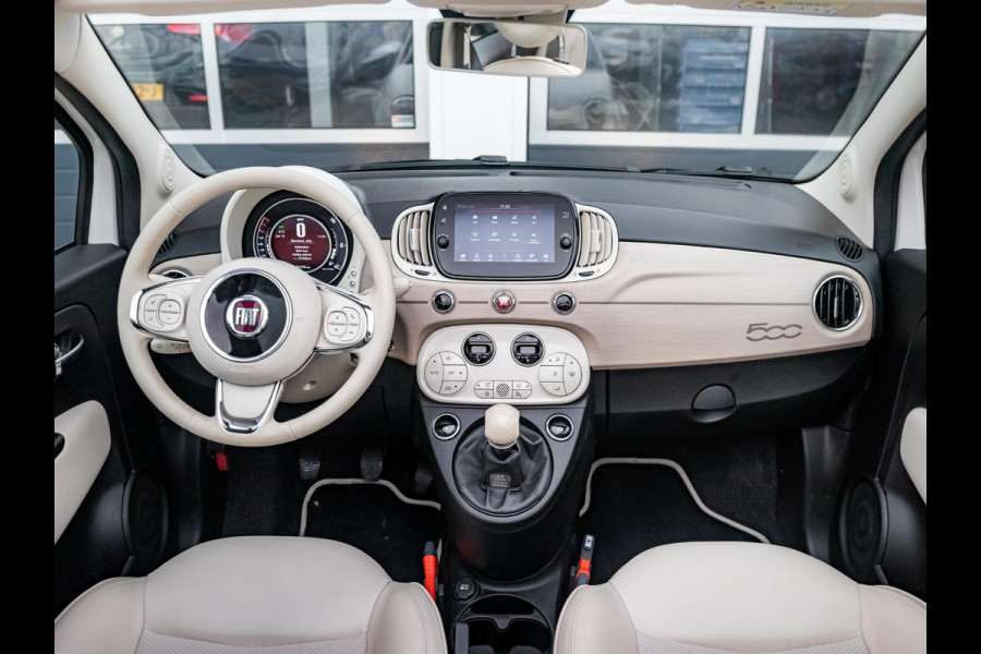 Fiat 500C Hybrid Dolcevita | Special Edition | Navi | Clima | Half Leder| 16" | PDC | Apple Carplay | Kap Beige