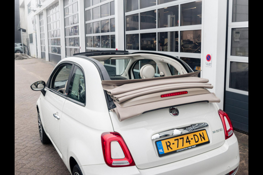 Fiat 500C Hybrid Dolcevita | Special Edition | Navi | Clima | Half Leder| 16" | PDC | Apple Carplay | Kap Beige