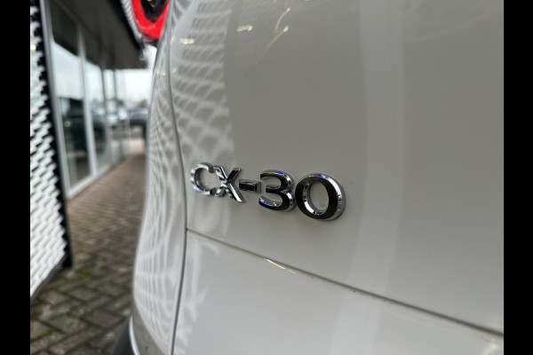 Mazda CX-30 2.0 e-SkyActiv-X M Hybrid Luxury AUTOMAAT | SCHUIFKANTELDAK | 360 CAMERA | AFNEEMBARE TREKHAAK | AERO PACK |