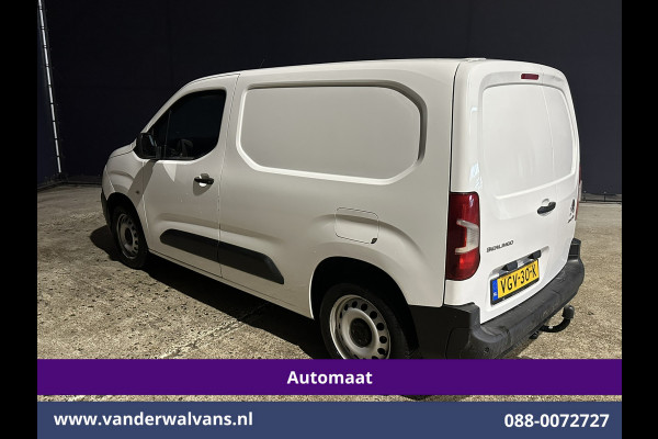 Citroën Berlingo 1.5 BlueHDI 131pk Automaat L1H1 Euro6 Airco | 3-Zits | Apple Carplay | Android Auto Cruisecontrol, Parkeersensoren, Bijrijdersbank, Zijdeur
