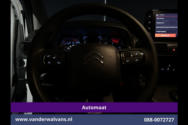 Citroën Berlingo 1.5 BlueHDI 131pk Automaat L1H1 Euro6 Airco | 3-Zits | Apple Carplay | Android Auto Cruisecontrol, Parkeersensoren, Bijrijdersbank, Zijdeur