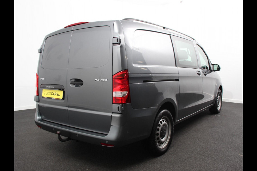 Mercedes-Benz Vito 114 CDI Automaat Lang Dubbele Cabine 6p | Airco | Navigatie | Bluetooth | PDC | Trekhaak