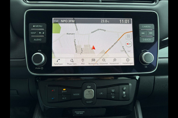 Nissan Leaf e+ Business Executive 62kWh SOH 90% Warmtepomp Trekhaak Leder Navi Ecc Bose®-Hifi Apple Carplay Android Auto Adap.Cruise 360°Camera Stoel+Stuurverwarming Led Two-Tone lak 1e Eigenaar Origineel Nederlandse Auto