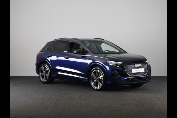 Audi Q4 e-tron 45 S edition Competition 82 kWh 286 pk | Assistentiepakket plus | Comfortpakket plus | Glazen panoramadak | Ambient lichtpakket |