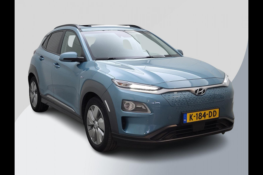 Hyundai Kona EV Premium 64 kWh | Schuifdak | | Lederen bekleding | Head-Up Display | Stoelverwarming / koeling | Krell audio | Camera