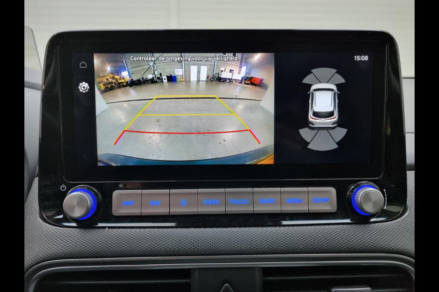 Hyundai Kona EV Premium 64 kWh | Schuifdak | | Lederen bekleding | Head-Up Display | Stoelverwarming / koeling | Krell audio | Camera
