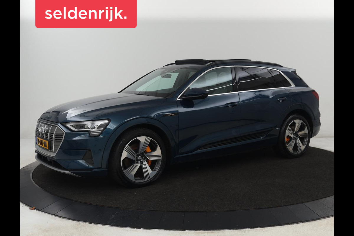 Audi e-tron 55 quattro advanced Pro Line Plus 95 kWh | Panoramadak | Adaptive cruise | Head-Up | Leder | Stoelverwarming | 360 Camera | Bang & Olufsen | Carplay | 21'' | Sportstoelen | Matrix LED