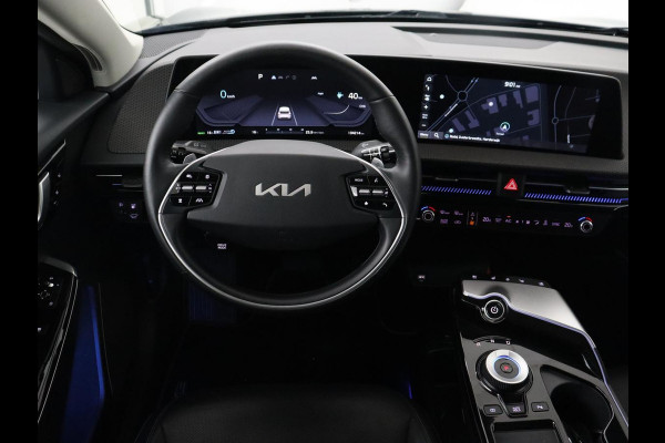 Kia Ev6 Plus 58 kWh | Stoelventilatie | Leder | Warmtepomp | Adaptive cruise | Carplay | Camera | Stoel & stuurverwarming | 19'' | Sfeerverlichting | Navigatie | Keyless