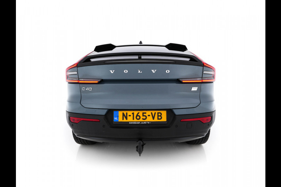 Volvo C40 Recharge Twin Intro Edition 78 kWh AWD [ 3-Fase ] {SOH-87%} (INCL-BTW) Aut. *HEATPUMP | PANO | LEATHER-ALCANTARA | DIGI-COCKPIT | FULL-LED | HARMAN/KARDON | TOPVIEW | NAVI-FULLMAP | ECC | PDC | KEYLESS | HEATED-SPORTSEATS | TOWBAR | PRIVACY-GLASS | 20