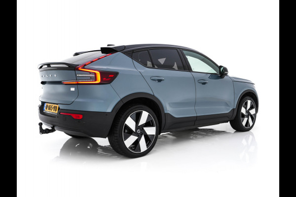 Volvo C40 Recharge Twin Intro Edition 78 kWh AWD [ 3-Fase ] {SOH-87%} (INCL-BTW) Aut. *HEATPUMP | PANO | LEATHER-ALCANTARA | DIGI-COCKPIT | FULL-LED | HARMAN/KARDON | TOPVIEW | NAVI-FULLMAP | ECC | PDC | KEYLESS | HEATED-SPORTSEATS | TOWBAR | PRIVACY-GLASS | 20
