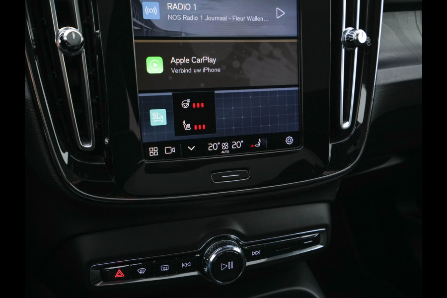 Volvo C40 Recharge Twin Intro Edition 78 kWh AWD [ 3-Fase ] {SOH-87%} (INCL-BTW) Aut. *HEATPUMP | PANO | LEATHER-ALCANTARA | DIGI-COCKPIT | FULL-LED | HARMAN/KARDON | TOPVIEW | NAVI-FULLMAP | ECC | PDC | KEYLESS | HEATED-SPORTSEATS | TOWBAR | PRIVACY-GLASS | 20