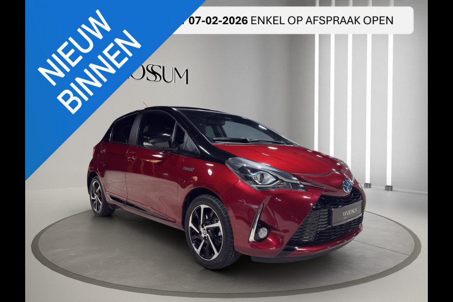 Toyota Yaris 1.5 Hybrid BI-Tone Edition | Leer | Camera | Navigatie | Cruise C | L.M.Velgen |