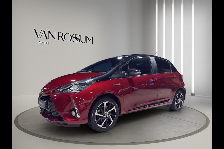 Toyota Yaris 1.5 Hybrid BI-Tone Edition | Leer | Camera | Navigatie | Cruise C | L.M.Velgen |