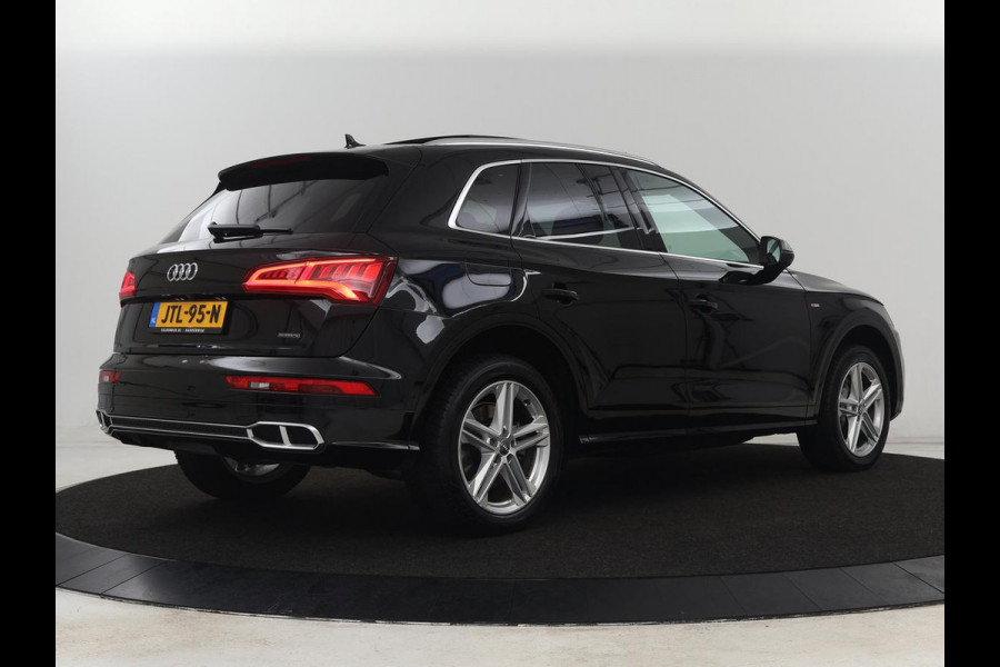 Audi Q5 55 TFSIe quattro S Line | Panoramadak | Adaptive cruise | 360 Camera | Virtual Cockpit | Half leder | Carplay | Full LED | Sportstoelen | Navigatie | PHEV | Plug In