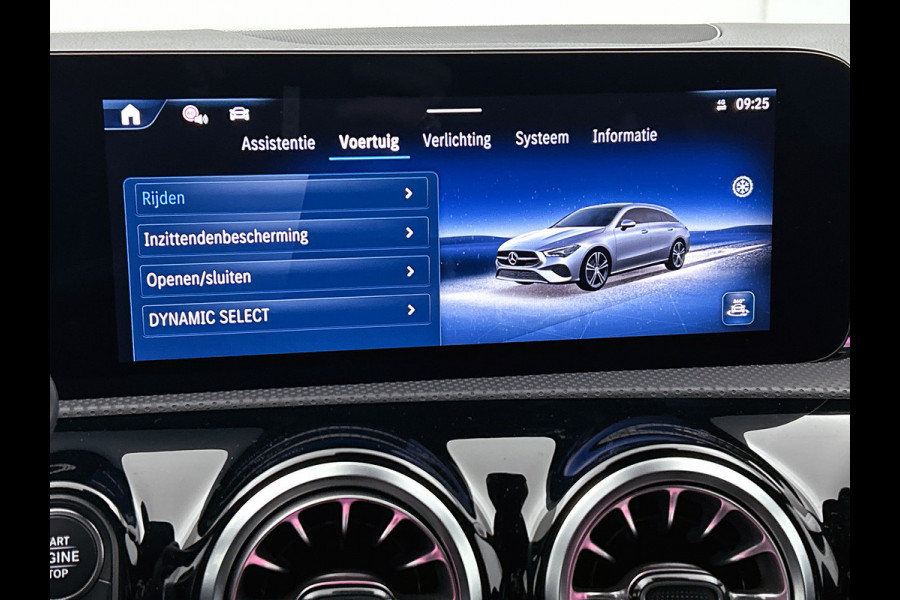 Mercedes-Benz CLA-Klasse Shooting Brake 250 e Star Edition AMG Line | Night Pakket | Sfeerverlichting | Ledkoplampen | Apple CarPlay | Keyless-Go | Inclusief 24 maanden MB Certified garantie voor Europa.
