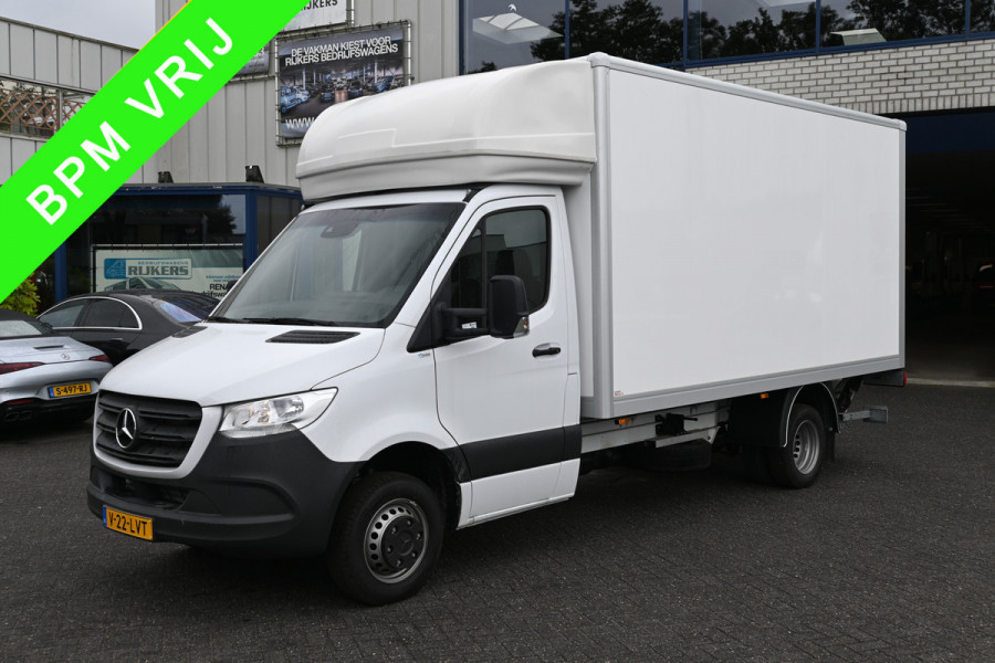 Mercedes-Benz Sprinter 515 CDI L3 Bakwagen met laadklep MBUX, Laadbak met Dhollandia klep en zijdeur