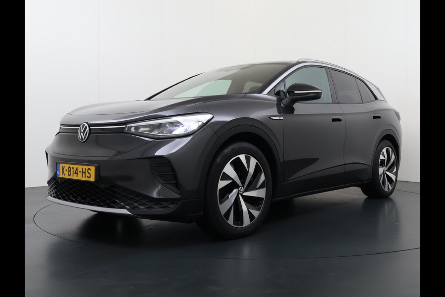 Volkswagen ID.4 204PK First 77kWh SOH 90% Leer/Alcantara Adap.Cruise Camera Apple Carplay Android Navi Ecc Pdc-a+v Lmv 20" Stoel+Stuurverwarming Led Bordherkenning Voor-Klimatisering Semi-Autopilot App-Connect E-sound Front-Assist Origineel Nederlandse Auto