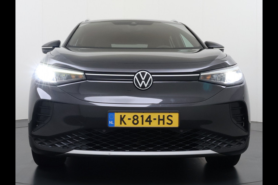 Volkswagen ID.4 204PK First 77kWh SOH 90% Leer/Alcantara Adap.Cruise Camera Apple Carplay Android Navi Ecc Pdc-a+v Lmv 20" Stoel+Stuurverwarming Led Bordherkenning Voor-Klimatisering Semi-Autopilot App-Connect E-sound Front-Assist Origineel Nederlandse Auto
