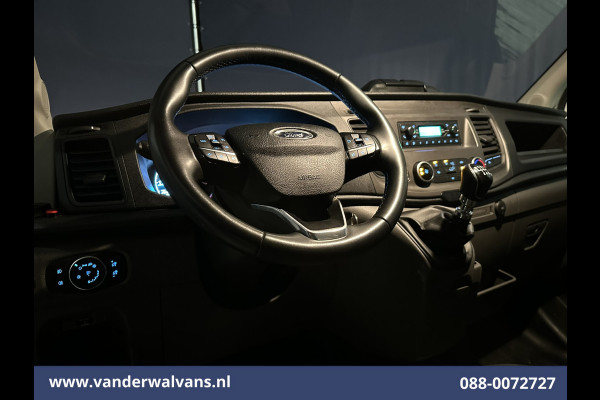 Ford Transit 2.0 TDCI 160pk Bakwagen Laadklep Euro6 Airco | Cruisecontrol | Lat om Lat betimmering Verwarmde Voorruit, Bijrijdersbank