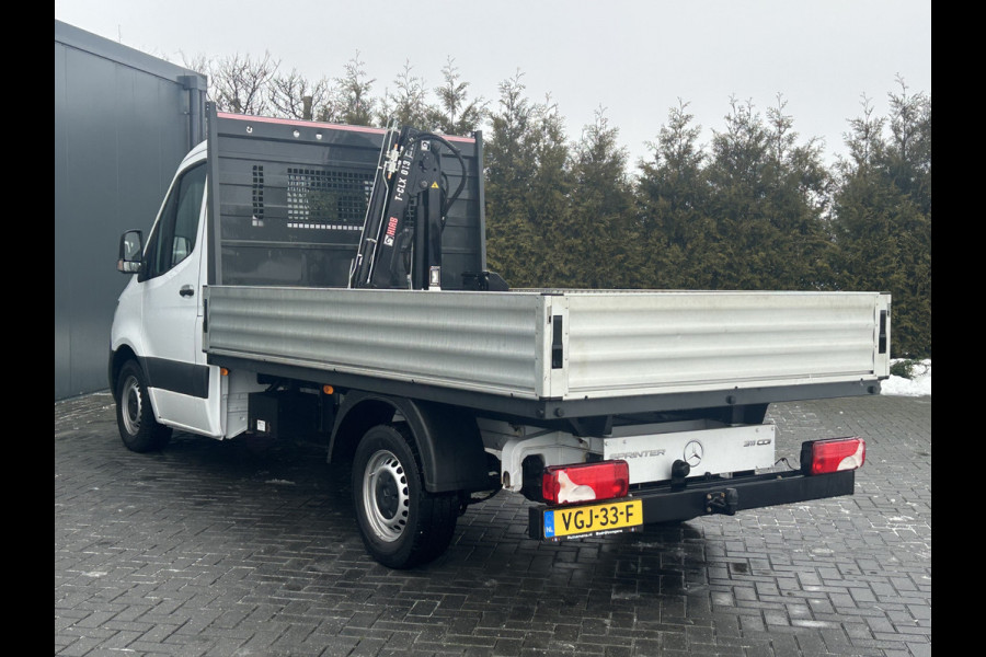 Mercedes-Benz Sprinter 3.5T 311 CDI AUTOMAAT / 22.128 KM !! / HIAB KRAAN T-CLX 013 / 1e EIG. / TREKHAAK / AIRCO / CRUISE / APPLE CARPLAY