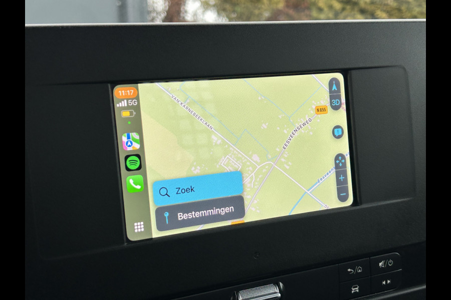 Mercedes-Benz Sprinter 3.5T 311 CDI AUTOMAAT / 22.128 KM !! / HIAB KRAAN T-CLX 013 / 1e EIG. / TREKHAAK / AIRCO / CRUISE / APPLE CARPLAY