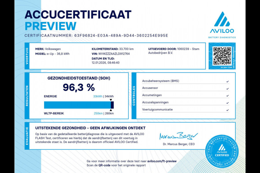 Volkswagen e-Up! 83pk Airco