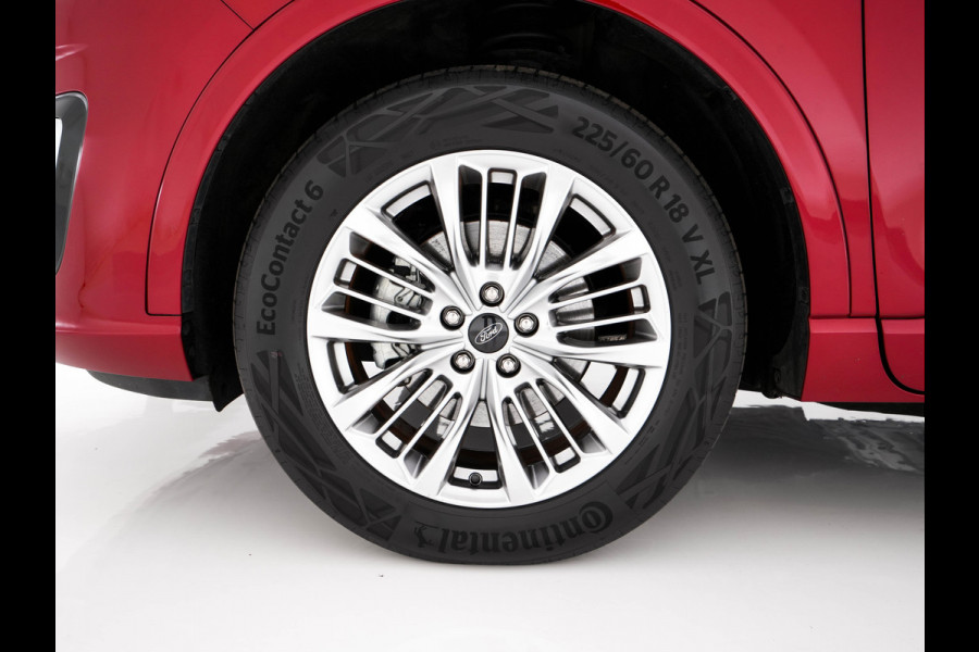 Ford Kuga 2.5 PHEV Vignale (Plug-In) (INCL-BTW) Aut. *LEATHER | DIGI-COCKPIT | FULL-LED | KEYLESS | DAB | CARPLAY | NAVI-FULLMAP | MEMORY-PACK | HEATED-COMFORTSEATS | PRIVACY-GLASS | TOWBAR | 18''ALU*