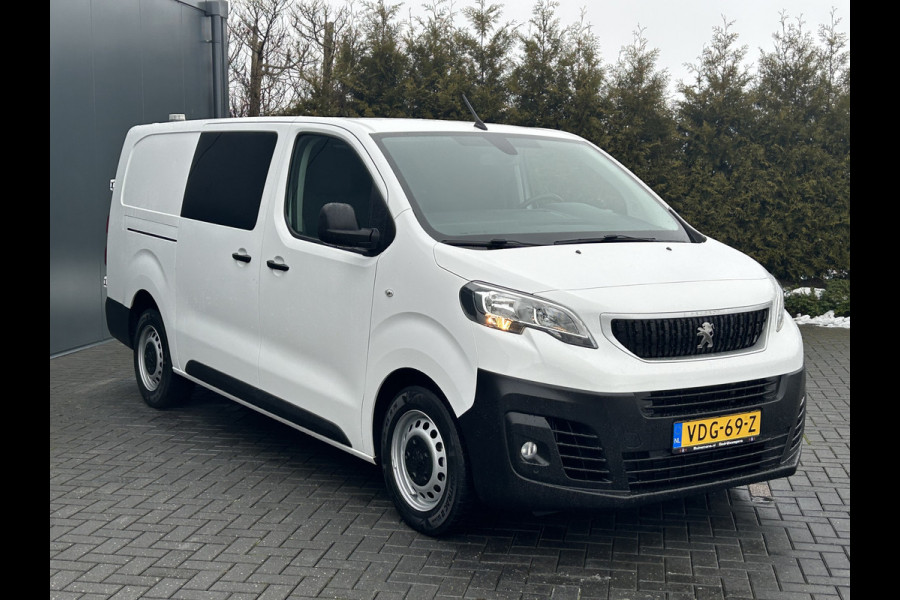 Peugeot Expert 2.0 HDI 123 PK / L3H1 / DUBBEL CABINE / 1e EIG. / CAMERA / CRUISE / TREKHAAK / 6 PERSOONS DUBBELE CABINE