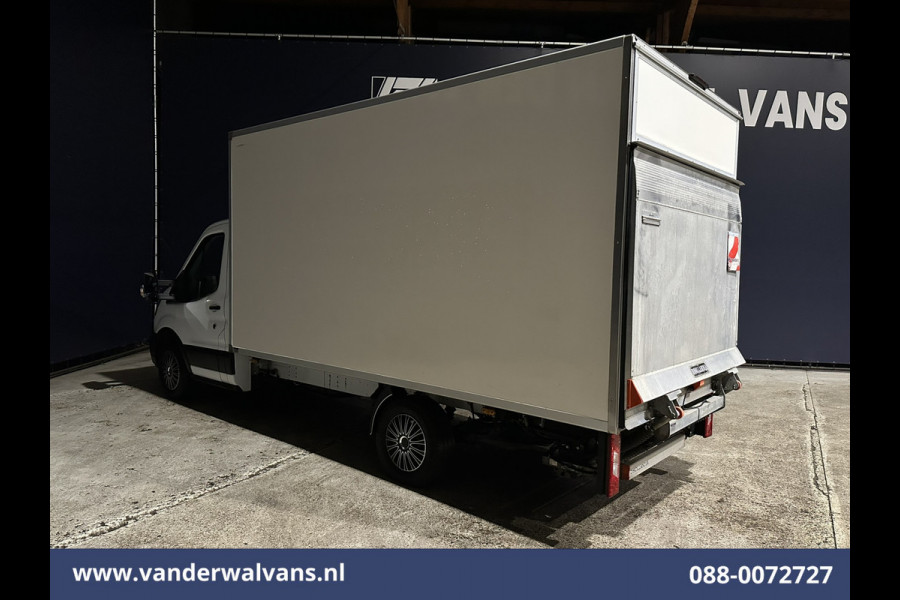 Ford Transit 2.0 TDCI 160pk Bakwagen Laadklep Euro6 Airco | Cruisecontrol | Lat om Lat betimmering Verwarmde Voorruit, Bijrijdersbank