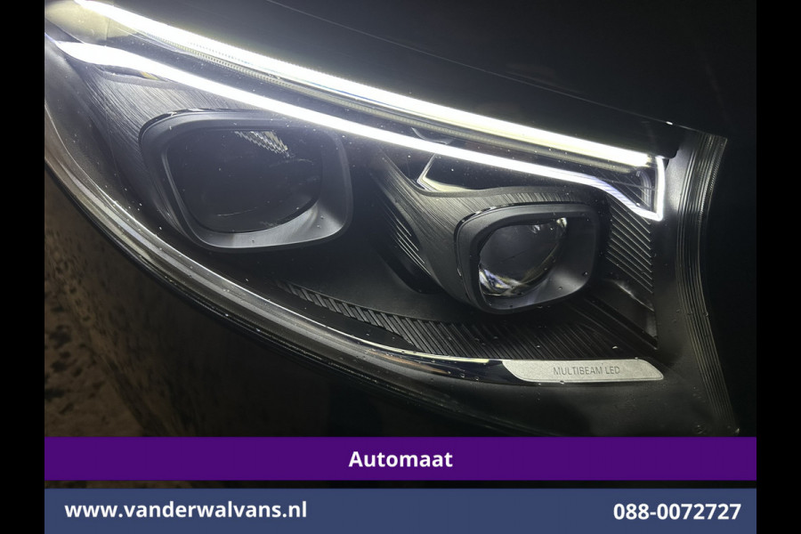 Mercedes-Benz Vito 116 CDI 164pk 9G-Tronic Automaat L2H1 Dubbele Cabine Fabrieksgarantie Euro6 Airco | 2x zijdeur | 5-Zits | 360 graden Camera | Na LED, LM velgen, 2500kg Trekhaak, Adaptieve Cruisecontrol, Parkeersensoren, Isofix, MBUX