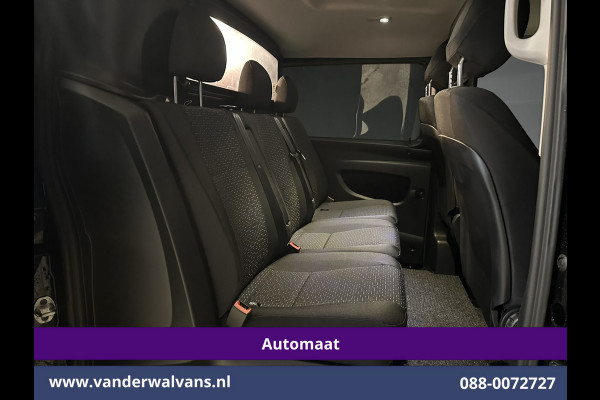 Mercedes-Benz Vito 116 CDI 164pk 9G-Tronic Automaat L2H1 Dubbele Cabine Fabrieksgarantie Euro6 Airco | 2x zijdeur | 5-Zits | 360 graden Camera | Na LED, LM velgen, 2500kg Trekhaak, Adaptieve Cruisecontrol, Parkeersensoren, Isofix, MBUX
