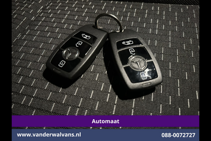 Mercedes-Benz Vito 116 CDI 164pk 9G-Tronic Automaat L2H1 Dubbele Cabine Fabrieksgarantie Euro6 Airco | 2x zijdeur | 5-Zits | 360 graden Camera | Na LED, LM velgen, 2500kg Trekhaak, Adaptieve Cruisecontrol, Parkeersensoren, Isofix, MBUX