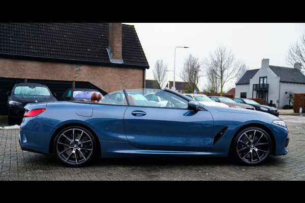BMW 8 Serie M850i xDrive High Executive | Harman Kardon | Barcelona Blau | Adaptieve cruise | Laser LED | HuD | Stoelventilatie |