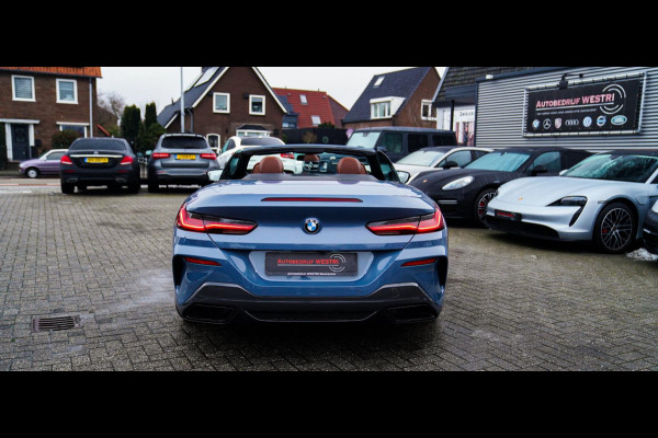BMW 8 Serie M850i xDrive High Executive | Harman Kardon | Barcelona Blau | Adaptieve cruise | Laser LED | HuD | Stoelventilatie |